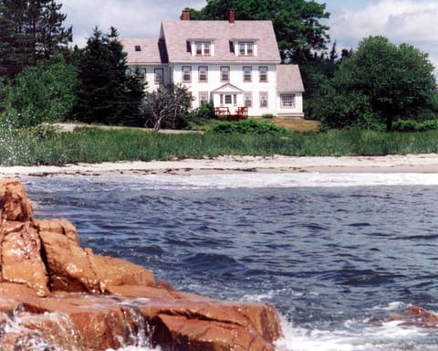 Our historic sea captain's house on 200 acres with wonderful sand beach.