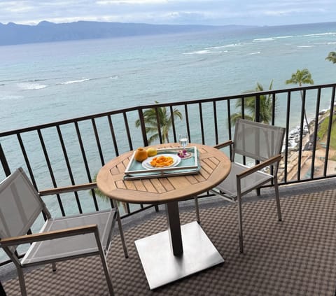 Direct oceanfront views from the 10th floor.