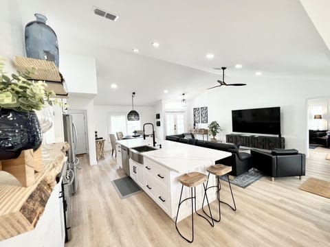 Open floor plan 