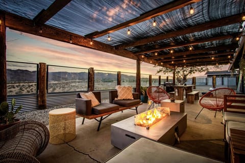The desert glows here — warmth, light, and stories shared beneath the stars.