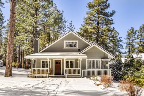 Front of the main house. Lot of parking and set well back from the street.