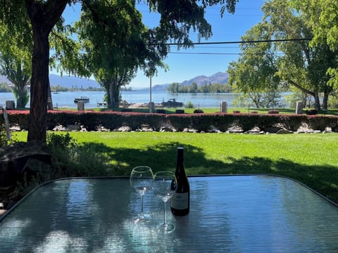 view from patio