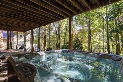 Lower Patio Hot Tub