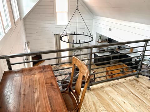 View from the loft/office area.