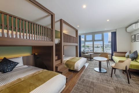 Deluxe 4-Bed Bunk Room, Non Smoking | In-room safe, laptop workspace, free WiFi, bed sheets