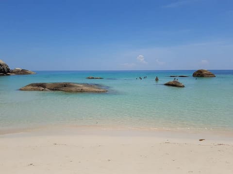 Private beach nearby