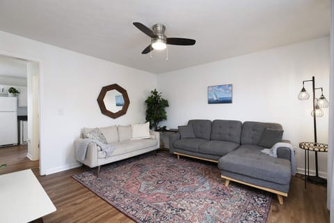 This is our living room, great place to host your friends and family.