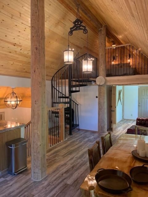 Stairs to loft bedroom