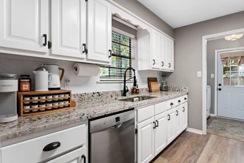 Fully Stocked Kitchen with everything you need to prepare meals