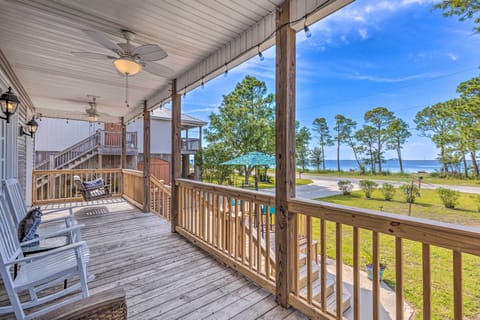 Dauphin Island Vacation Rental | 3BR | 2.5BA | 1,600 Sq Ft | Stairs Required