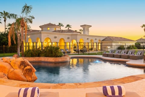 Sumptuous private desert oasis brimming with outdoor activities.
