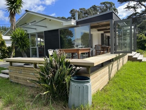 Front deck and dining

