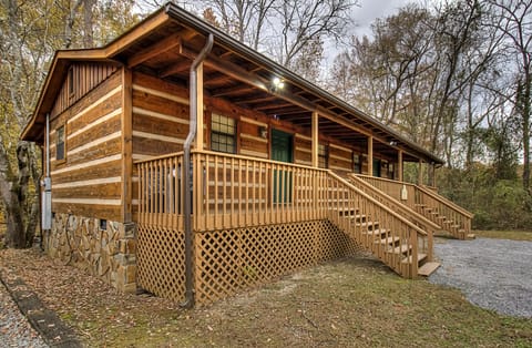Exterior of cabin
