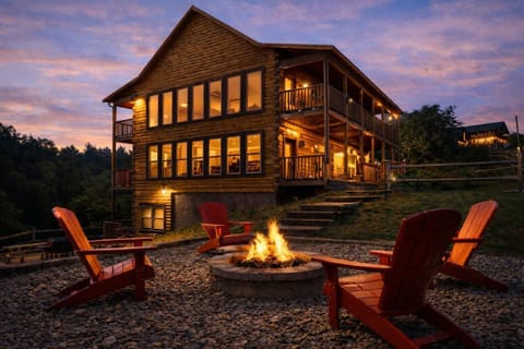 Amazing huge home with private lake, theater, fire pit and more!