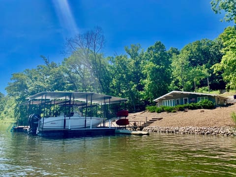 View of house and dock