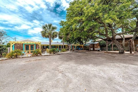 Front of Island Breeze of CB Parking one spot per reservation