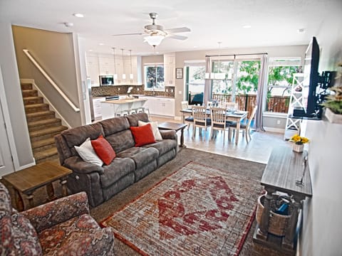 Family Area with 65 inch Smart LED TV which is Netflix and Apple TV Supported