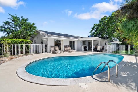 Enjoy your own sparkling private pool with plenty of space to lounge and unwind.