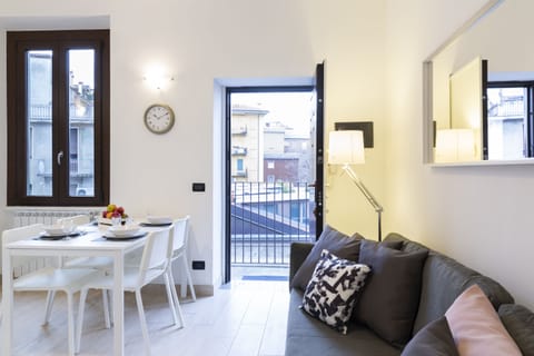 Apartment | Living area | 22-inch flat-screen TV with digital channels, TV