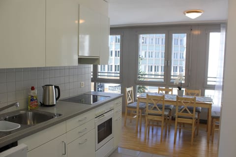 Apartment, 2 Bedrooms | Private kitchen | Full-size fridge, dishwasher, espresso maker, toaster