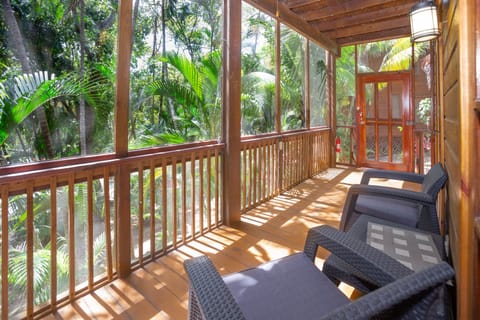 Enlosed patio