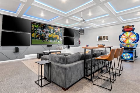 Bask in the natural light as you enjoy classic games in our spacious, sun-kissed second living area.