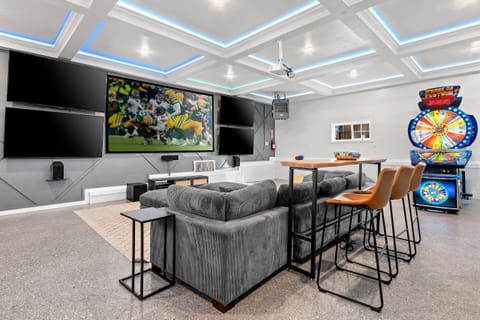 Bask in the natural light as you enjoy classic games in our spacious, sun-kissed second living area.