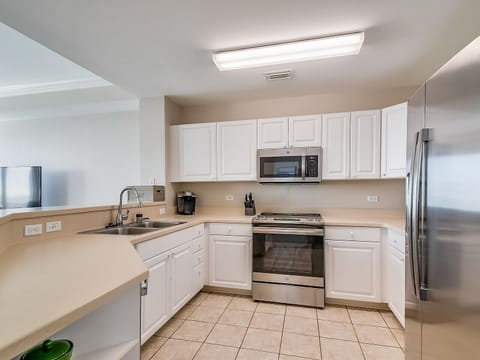 Kitchen with Stainless Steel Appliances at 3102 Sea Crest