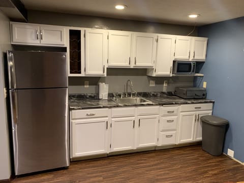 Basement kitchenette