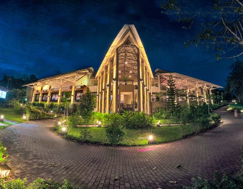 Front of property - evening/night