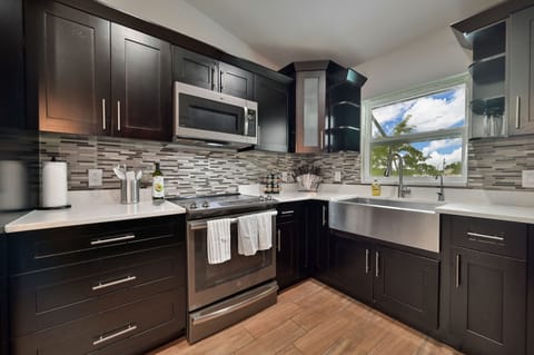 Kitchen with Stainless Steel Appliances