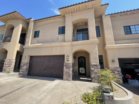 Front of townhome