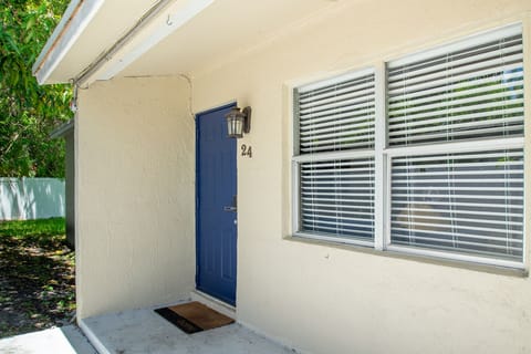 Condo Entrance with combination lock
