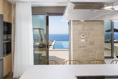 Contemporary dining space offering comfort and views.