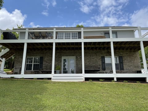 Upper and lower decks