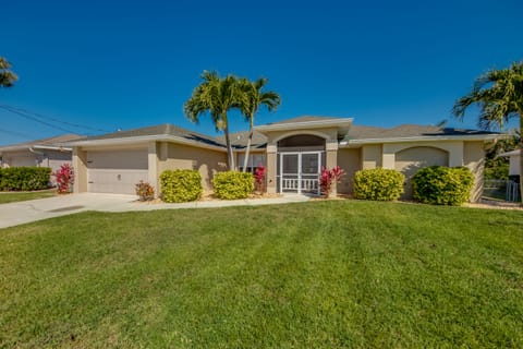Front of Villa