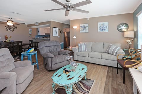 Condo, Multiple Beds (Paradise By The Gulf) | Living area