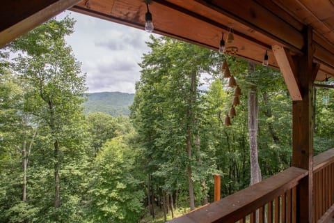 Layered mountain views