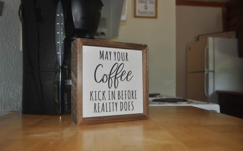 First pot of coffee on us! 