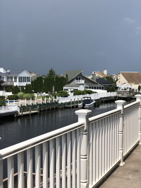 Second Floor Balcony Overlooking the Lagoon