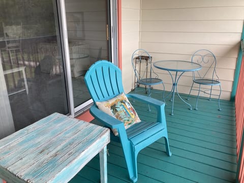 Balcony for relaxing with morning coffee or evening cocktails