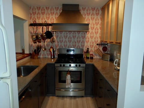 Newly renovated kitchen. 