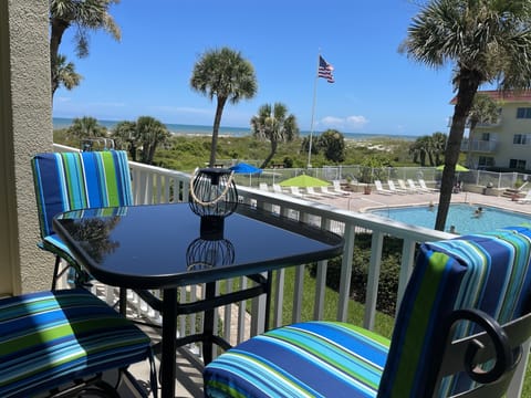 View from the balcony
