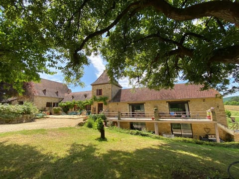 View of entire property - gites are on the right