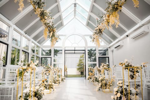 Indoor wedding