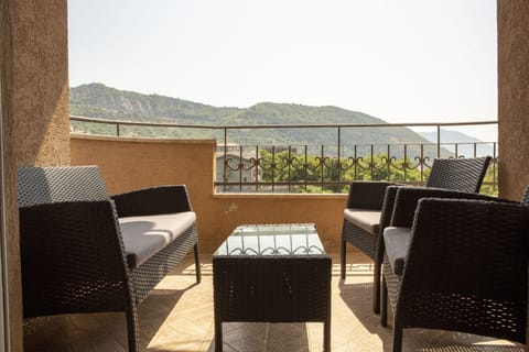 Enjoy mornings and nights talk with friends on our terrace