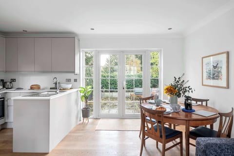 Apartment | Private kitchen | Fridge, microwave, oven, stovetop