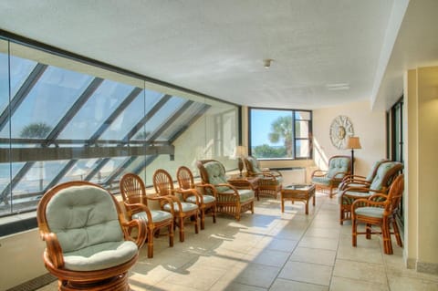 Find a quiet spot for some good conversation.