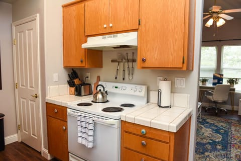 Toaster, knives, all utensils, etc.