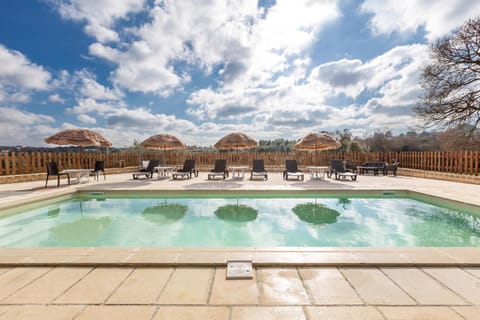 Seasonal outdoor pool